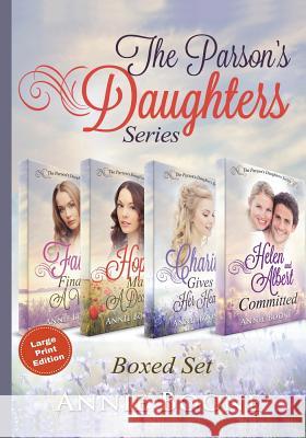 The Parson's Daughters Series Annie Boone 9781530805112 Createspace Independent Publishing Platform