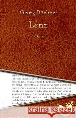 Lenz - Großdruck Buchner, Georg 9781530830602