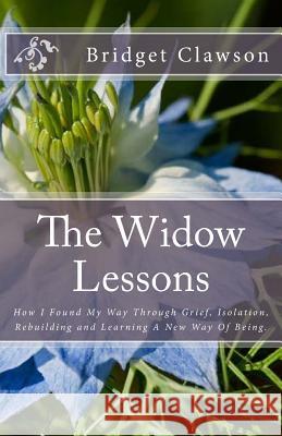The Widow Lessons: One Widow's Journey Through Complicated Grief MS Bridget Anne Clawson 9781530898886 Createspace Independent Publishing Platform
