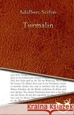 Turmalin Adalbert Stifter 9781530913541 Createspace Independent Publishing Platform