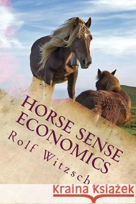 Horse Sense Economics: The Kaleidoscope Project Rolf a. F. Witzsche 9781530999385 Createspace Independent Publishing Platform