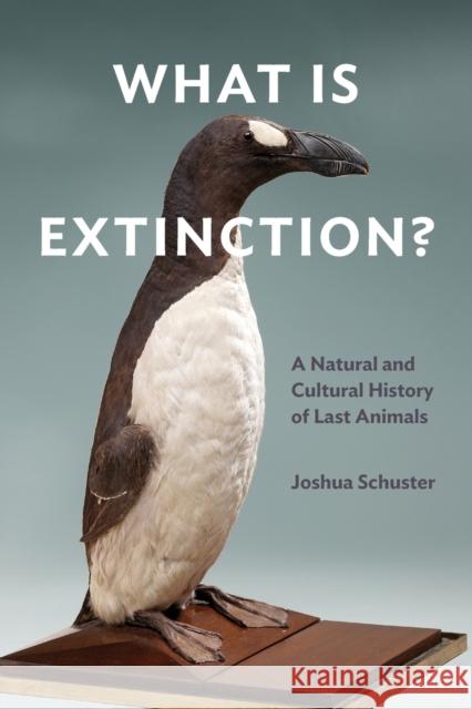 What Is Extinction?: A Natural and Cultural History of Last Animals Joshua Schuster 9781531501655