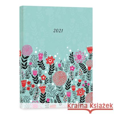 PETIT FOLK FLORAL IN MINT 2021 MONTHLY W DINARA MIRTALIPOVA 9781531909635