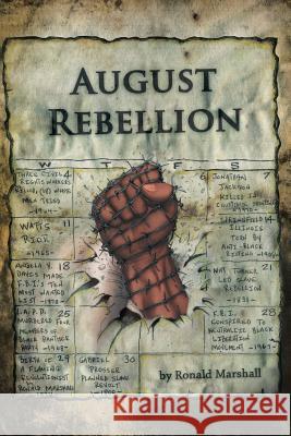 August Rebellion Ronald Marshall 9781532016820