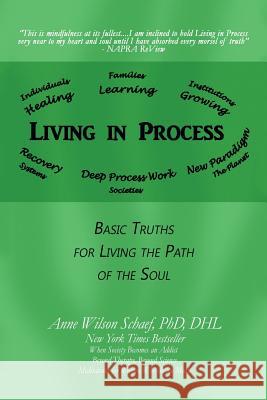 Living in Process: Basic Truths for Living the Path of the Soul Phd Dhl Anne Wilson Schaef 9781532030529 iUniverse