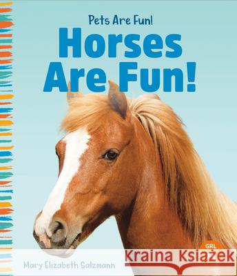 Horses Are Fun! Mary Elizabeth Salzmann 9781532193132 Abdo Publishing
