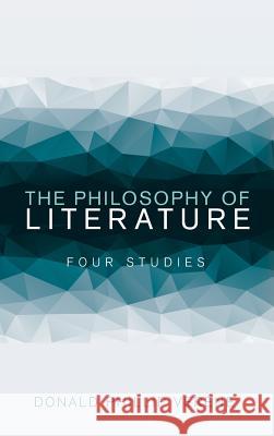 The Philosophy of Literature Donald Phillip Verene 9781532641749 Cascade Books