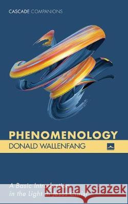Phenomenology Donald Wallenfang 9781532643538 Cascade Books