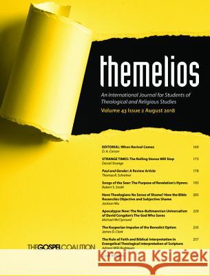Themelios, Volume 43, Issue 2 D. A. Carson 9781532666056 Wipf & Stock Publishers