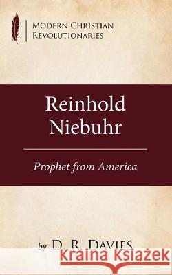 Reinhold Niebuhr D. R. Davies 9781532693571 Wipf & Stock Publishers