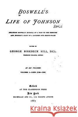 Boswell's Life of Johnson James Boswell 9781532772887 Createspace Independent Publishing Platform