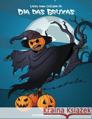 Livro para Colorir de Dia das Bruxas 2 Nick Snels 9781532935749 Createspace Independent Publishing Platform