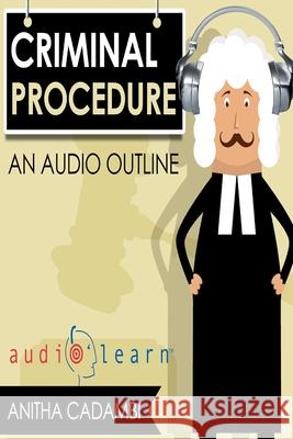 Criminal Procedure AudioLearn Audiolearn Legal Content Team 9781533032898 Createspace Independent Publishing Platform