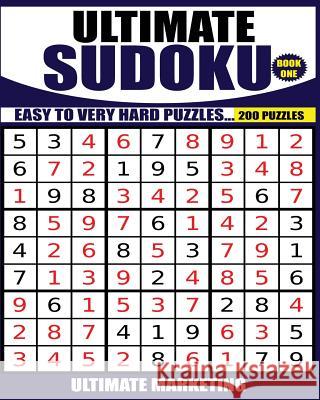 Ultimate Sudoku Ultimate Marketing Larry W. Cockerham 9781533084323 Createspace Independent Publishing Platform