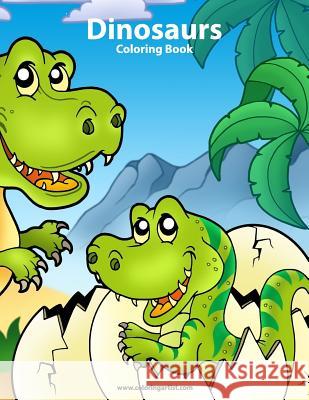 Dinosaurs Coloring Book Nick Snels 9781533169815 Createspace Independent Publishing Platform