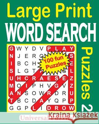 Large Print WORD SEARCH Puzzles Universal Puzzles 9781533303493 Createspace Independent Publishing Platform
