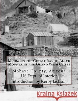 Mining in the Cerbat Range, Black Mountains and Grand Wash Cliffs: Mohave County, Arizona Us Dept of Interior Kerby Jackson 9781533458407 Createspace Independent Publishing Platform