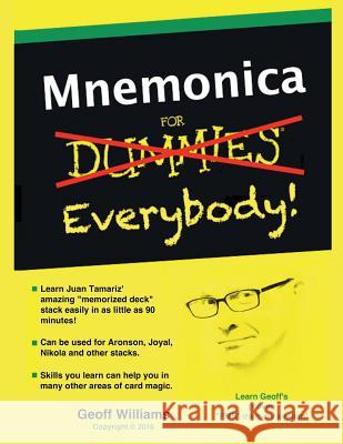 Mnemonica For Everybody Williams, Geoff 9781533562098