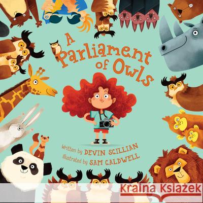 A Parliament of Owls Devin Scillian Sam Caldwell 9781534111448 Sleeping Bear Press