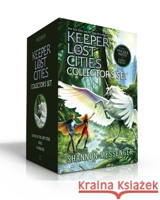 Keeper of the Lost Cities Collector's Set (Includes a Sticker Sheet of Family Crests) (Boxed Set): Keeper of the Lost Cities; Exile; Everblaze Messenger, Shannon 9781534479852 Aladdin Paperbacks