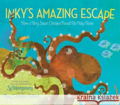 Inky's Amazing Escape: How a Very Smart Octopus Found His Way Home Sy Montgomery Amy Schimler-Safford 9781534480445