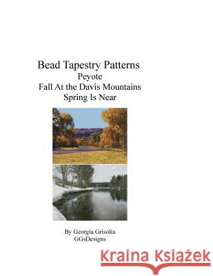 Bead Tapestry Patterns Peyote Fall at the davis mountains spring is near Grisolia, Georgia 9781534756731 Createspace Independent Publishing Platform