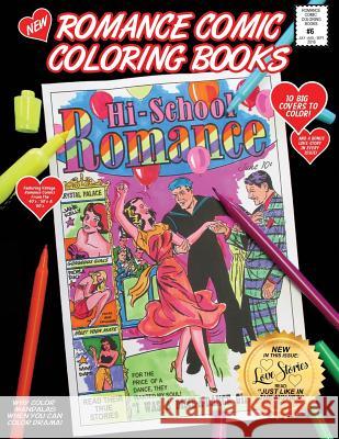 Romance Comic Coloring Book #6 Bernard O'Connor 9781534786073 Createspace Independent Publishing Platform