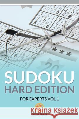 Sudoku Hard Edition for Experts Vol 1 Puzzle Comet 9781534868618