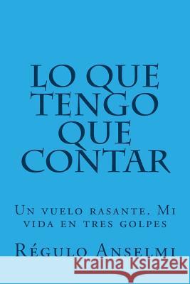 Lo que tengo que contar: Un vuelo rasante. Mi vida en tres golpes Gomez, Juan Antonio 9781534938380