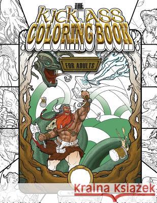 The Kick-Ass Coloring Book for Adults Mike Ficarra 9781535033381