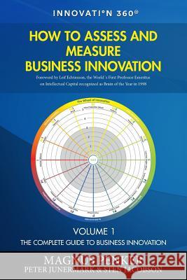 How to Assess and Measure Business Innovation Magnus Penker Sten Jacobson Peter Junermark 9781535160988 Createspace Independent Publishing Platform