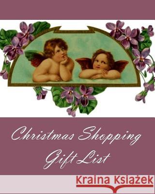 Christmas Shopping Gift List Anthea Peries 9781535243438 Createspace Independent Publishing Platform
