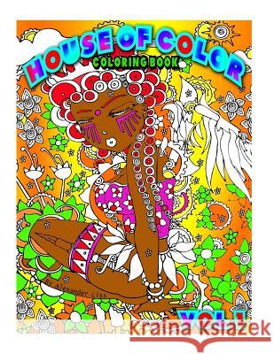 House of Color vol1: First book in a three part coloring book adventure! Liss, Alexander 9781535265904
