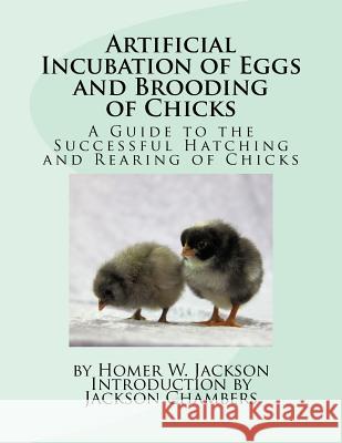 Artificial Incubation of Eggs and Brooding of Chicks: A Guide to the Successful Hatching and Rearing of Chicks Homer W. Jackson Jackson Chambers 9781535546331 Createspace Independent Publishing Platform