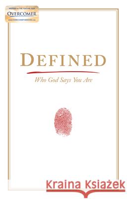 Defined: Who God Says You Are Stephen Kendrick Alex Kendrick 9781535948920 B&H Books