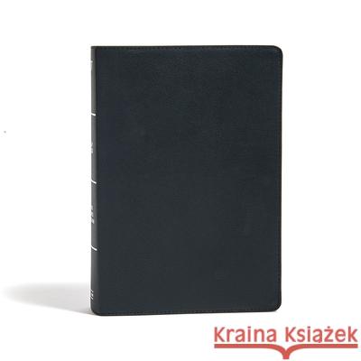 KJV Super Giant Print Reference Bible, Black Genuine Leather Holman Bible Staff 9781535954570