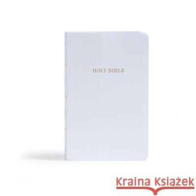 KJV Gift and Award Bible, White Imitation Leather Holman Bible Staff 9781535990936 Holman Bibles