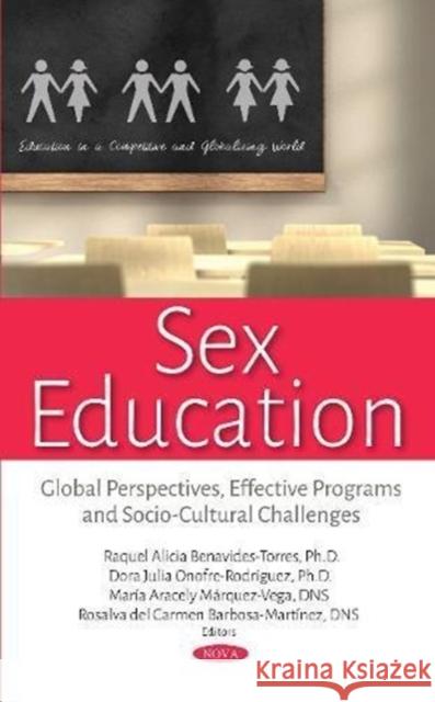 SEX EDUCATION  TORRES, RAQUEL ALICI 9781536131277 EDUCATION IN A COMPETITIVE AND