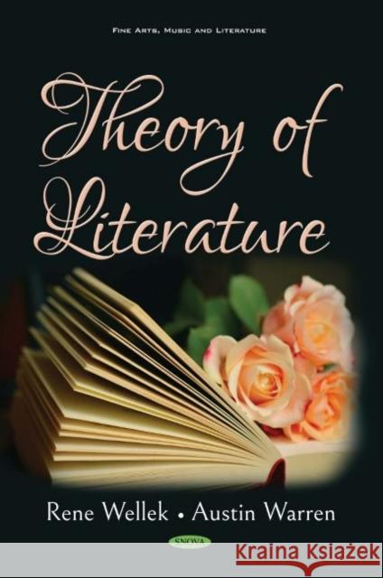 Theory of Literature Rene Wellek, Austin Warren 9781536146288