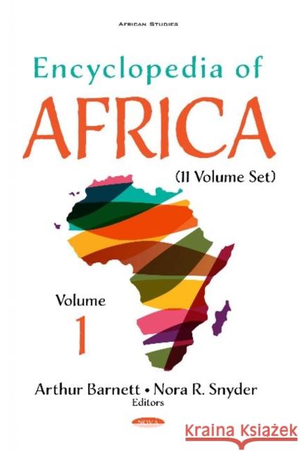 Encyclopedia of Africa (11 Volume Set) Arthur Barnett   9781536172348 Nova Science Publishers Inc