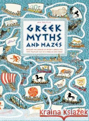 Greek Myths and Mazes Bajtlik, Jan 9781536209648 Candlewick Studio