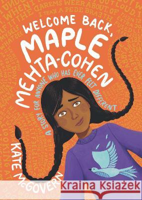 Welcome Back, Maple Mehta-Cohen Kate McGovern 9781536224757 Candlewick Press (MA)