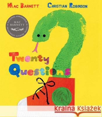 Twenty Questions Mac Barnett Christian Robinson 9781536252743 Candlewick Press (MA)