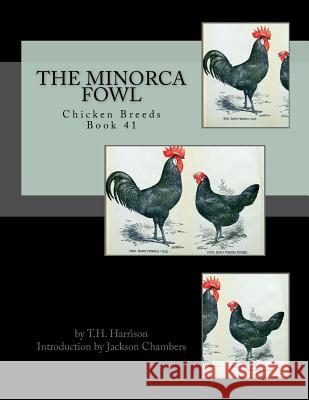 The Minorca Fowl: Chicken Breeds Book 41 T. H. Harrison Jackson Chambers 9781536832075 Createspace Independent Publishing Platform