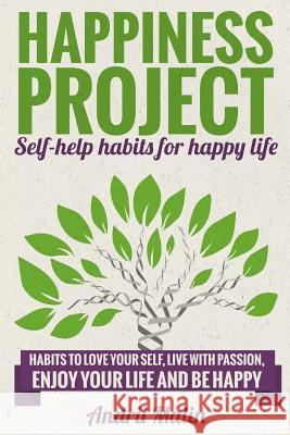 Happiness project: Self-help habits for happy life Malin, Andrii 9781537045160