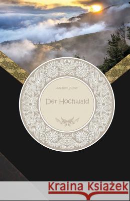 Der Hochwald - Großdruck Stifter, Adalbert 9781537740638