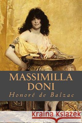 Massimilla Doni Honore D Ravell 9781537744872 Createspace Independent Publishing Platform