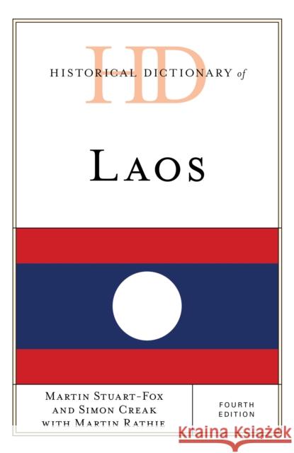 Historical Dictionary of Laos Martin Rathie 9781538120279 Rowman & Littlefield