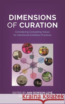 Dimensions of Curation: Considering Competing Values for Intentional Exhibition Practices  9781538167342 Rowman & Littlefield