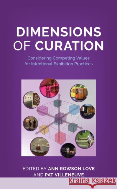 Dimensions of Curation: Considering Competing Values for Intentional Exhibition Practices Pat Villeneuve 9781538167366 Rowman & Littlefield